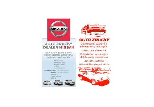 Auto Zrucký, spol.s r.o. nabízí práci na pozici automechanik-pracovník pneuservisu (m/ž) v obci Jeneč