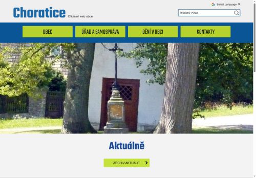 Zobrazit webové stránky Obecní úřad Choratice