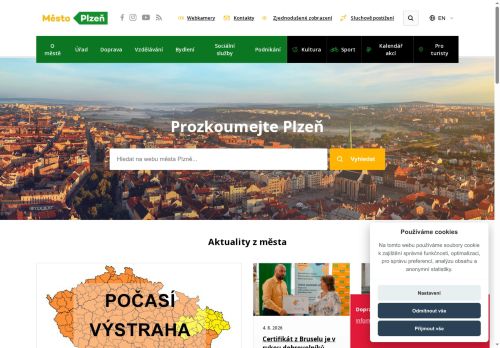 Městský ústav sociálních služeb města Plzně, příspěvková organizace nabízí práci na pozici Pomocný/á kuchař/ka v obci Plzeň