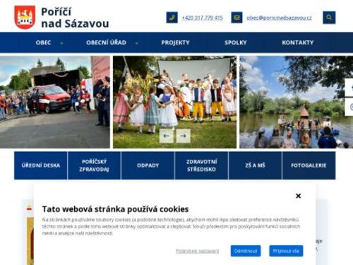 Obecní úřad Poříčí nad Sázavou