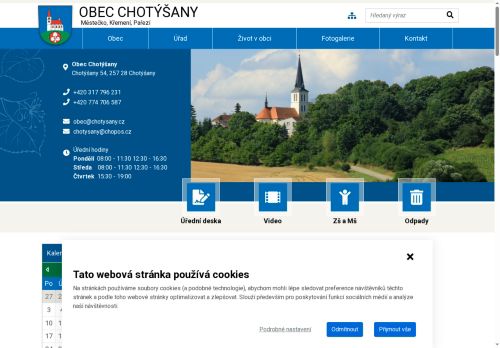 Zobrazit webové stránky Obecní úřad Chotýšany