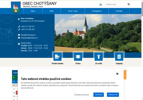 Zobrazit webové stránky Obecní úřad Chotýšany
