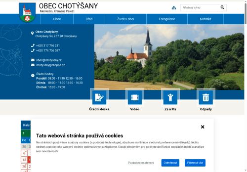 Zobrazit webové stránky Obecní úřad Chotýšany