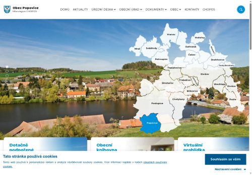 Zobrazit webové stránky Obecní úřad Popovice