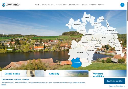 Zobrazit webové stránky Obecní úřad Popovice
