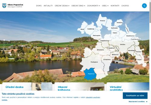 Zobrazit webové stránky Obecní úřad Popovice