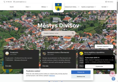 Zobrazit webové stránky Úřad městyse Divišov