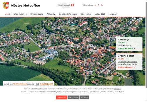 Zobrazit webové stránky Úřad městyse Netvořice