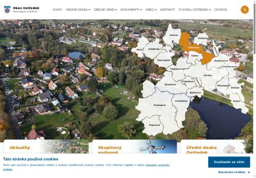 Zobrazit webové stránky Obecní úřad Ostředek