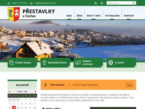 Obecní úřad Přestavlky u Čerčan