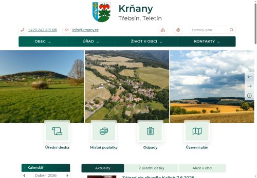 Zobrazit webové stránky Obecní úřad Krňany