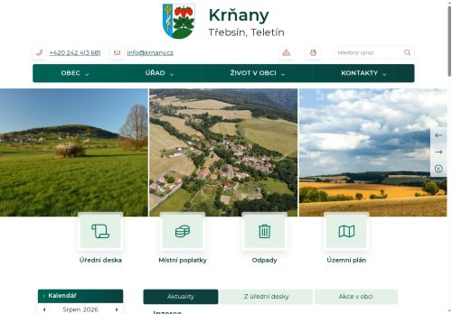Zobrazit webové stránky Obecní úřad Krňany