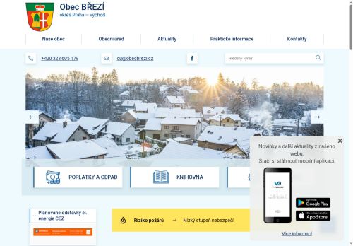 Zobrazit webové stránky Obecní úřad Březí