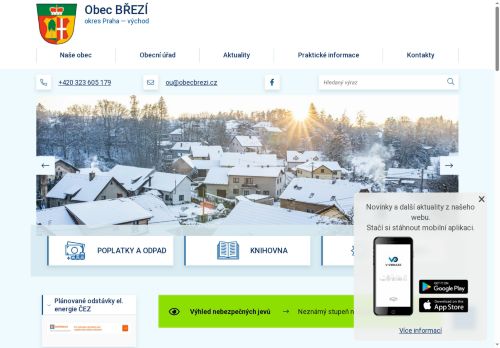 Zobrazit webové stránky Obecní úřad Březí