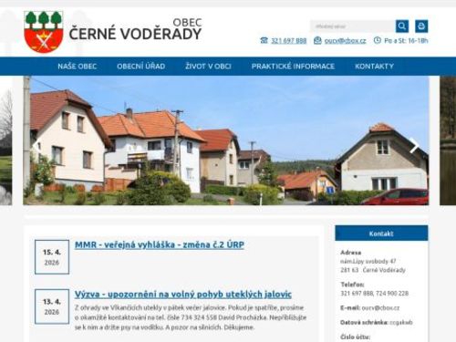 Obecní úřad Černé Voděrady