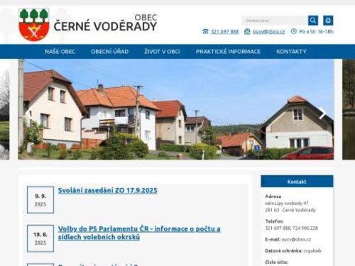 Obecní úřad Černé Voděrady