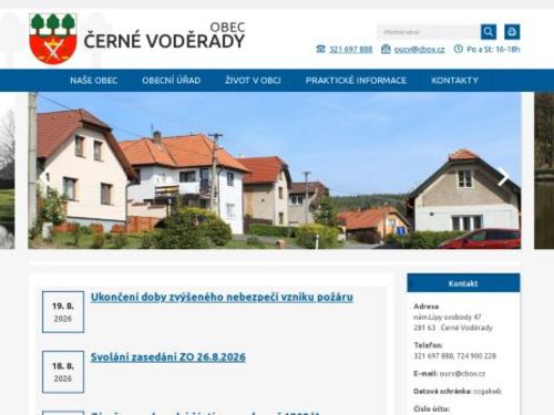 Obecní úřad Černé Voděrady