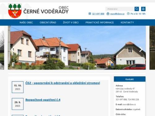 Obecní úřad Černé Voděrady