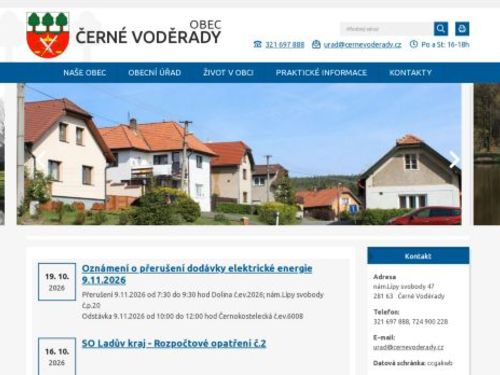 Obecní úřad Černé Voděrady