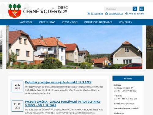 Obecní úřad Černé Voděrady