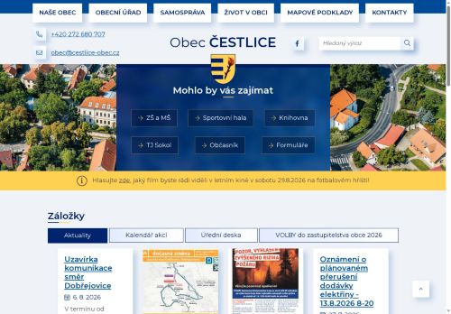 Zobrazit webové stránky Obecní úřad Čestlice