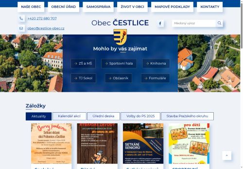 Zobrazit webové stránky Obecní úřad Čestlice
