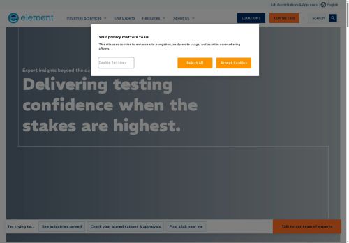 Element Materials Technology Pilsen s.r.o. nabízí práci na pozici Technik testování v obci Plzeň