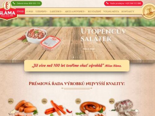 Uzenářství a lahůdky Sláma s.r.o.