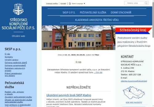 Středisko komplexní sociální péče o.p.s. nabízí práci na pozici Pracovník/ce v sociálních službách v obci Kladno