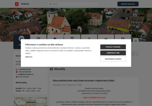 Zobrazit webové stránky Obecní úřad Hrusice