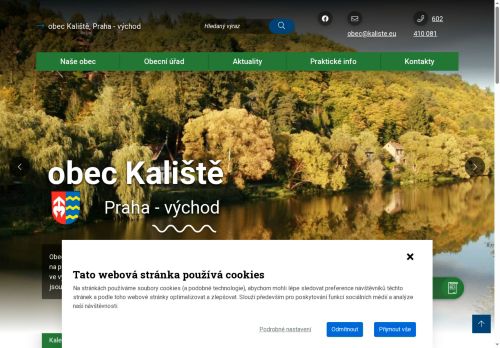 Zobrazit webové stránky Obecní úřad Kaliště