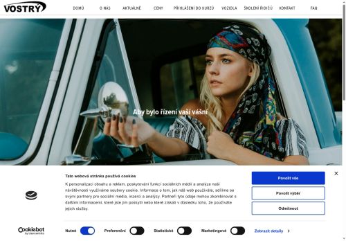 Zobrazit webové stránky Autoškola Vostrý