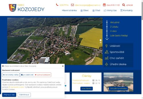 Zobrazit webové stránky Obecní úřad Kozojedy