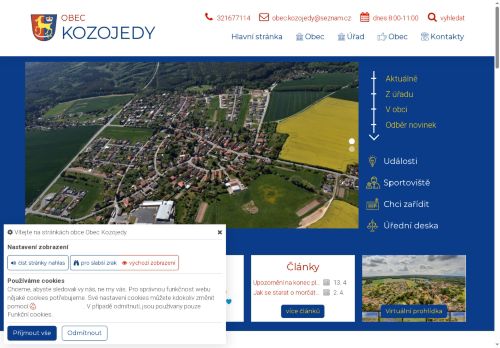 Zobrazit webové stránky Obecní úřad Kozojedy