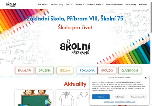 Základní škola, Příbram VIII, Školní 75 nabízí práci na pozici provozní pracovník - uklízeč/ka v obci Příbram