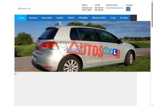 Zobrazit webové stránky Autoškola Aujezdský