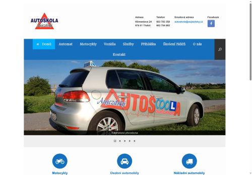 Zobrazit webové stránky Autoškola Aujezdský