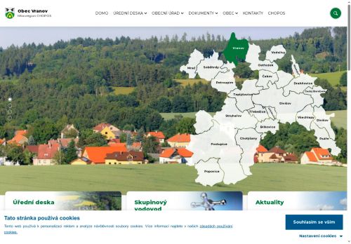 Zobrazit webové stránky Obecní úřad Vranov