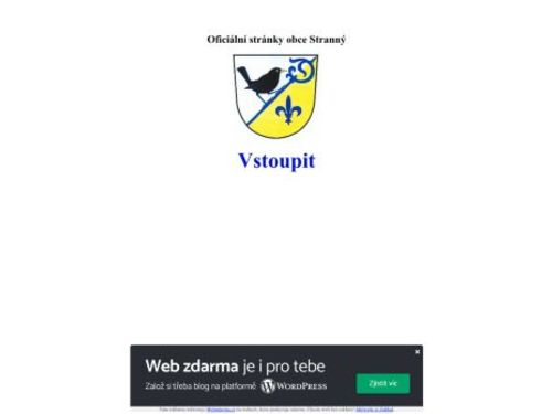 Obecní úřad Stranný