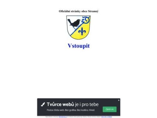 Obecní úřad Stranný