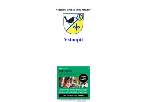 Zobrazit webové stránky Obecní úřad Stranný