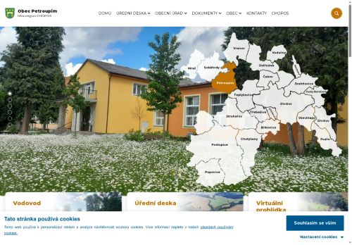 Zobrazit webové stránky Obecní úřad Petroupim