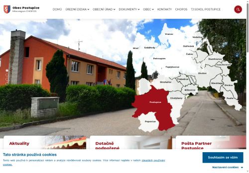 Zobrazit webové stránky Obecní úřad Postupice