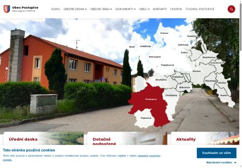 Zobrazit webové stránky Obecní úřad Postupice