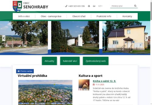 Zobrazit webové stránky Obecní úřad Senohraby