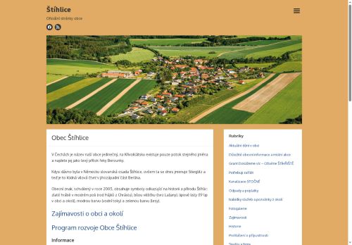 Zobrazit webové stránky Obecní úřad Štíhlice