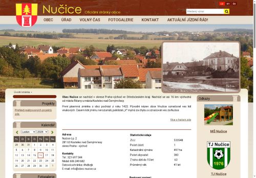 Zobrazit webové stránky Obecní úřad Nučice