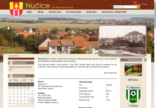 Zobrazit webové stránky Obecní úřad Nučice