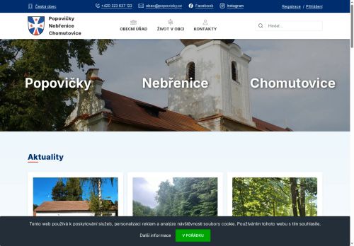 Zobrazit webové stránky Obecní úřad Popovičky