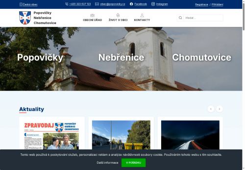 Zobrazit webové stránky Obecní úřad Popovičky